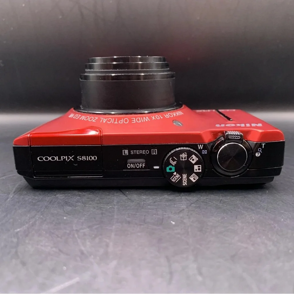 Nikon COOLPIX Red Digital Camera